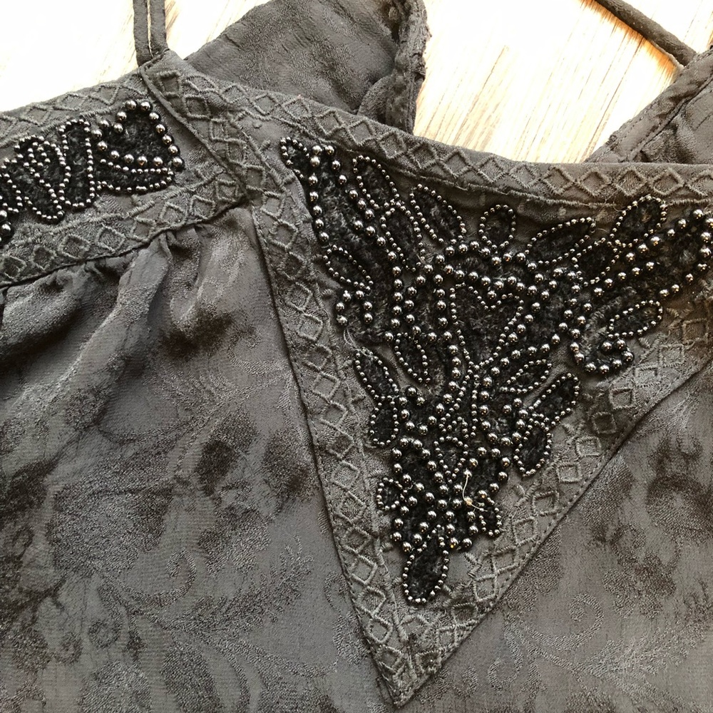 Ecoté Pom Beaded Crop